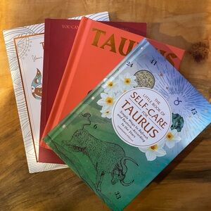 Taurus book bundle and coloring book